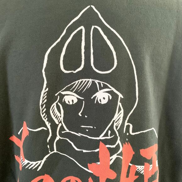 NWT Uniqlo Studio Ghibli Princess Mononoke Sweatshirt in Green Unisex - Picture 5 of 16